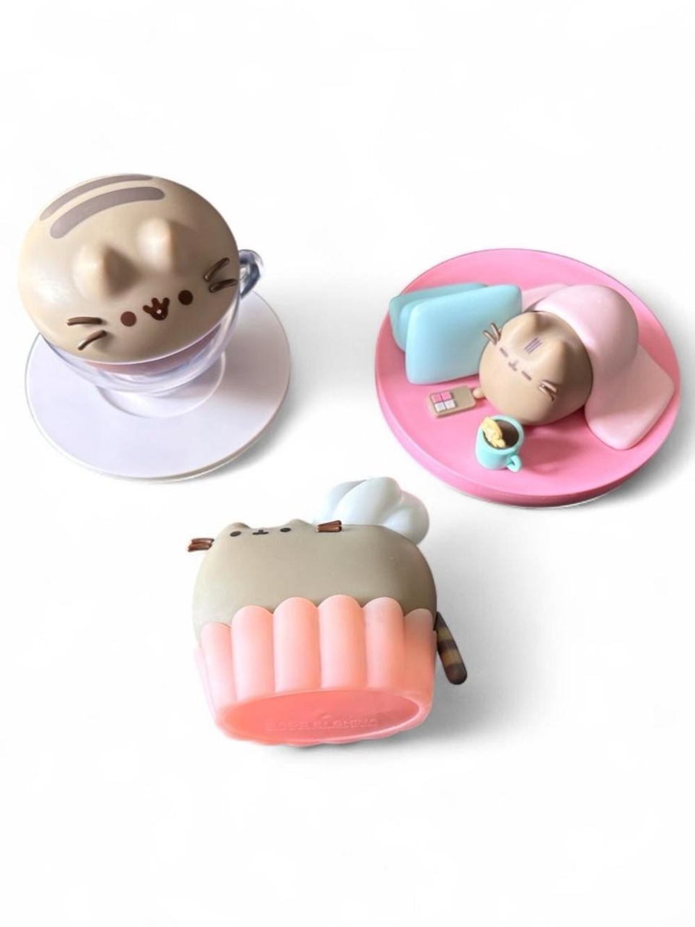 Official Pusheen Box Collectible Vinyl Figures – 3-Piece Lot